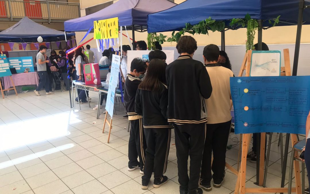 Alumnos de nuestro Colegio Bulnes participaron en feria de ciencias de Colegio Bajo Molle