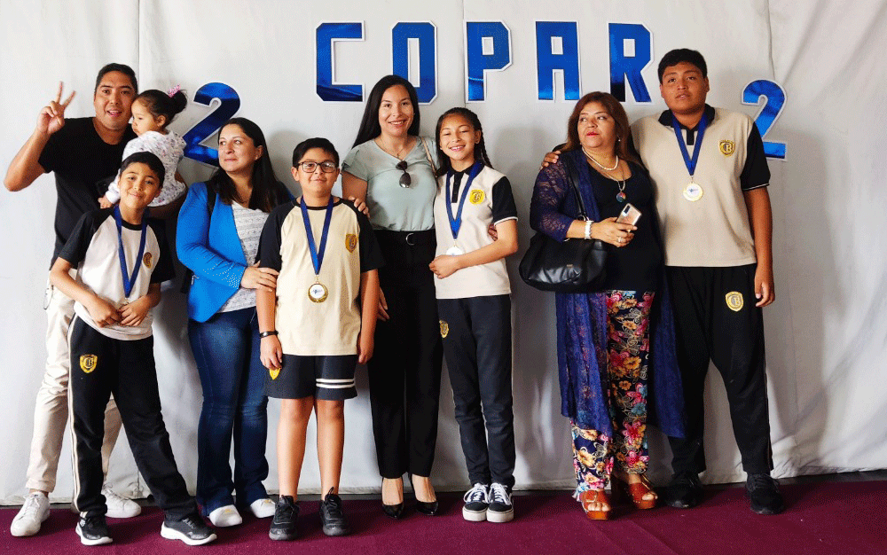 Copar 2022: Estudiantes de nuestro colegio fueron premiados por sus habilidades deportivas y valores