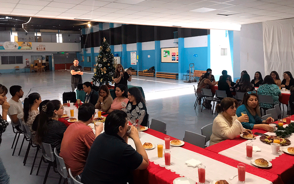 Desayuno Navideño para funcionarios y funcionarias de nuestro Colegio Bulnes