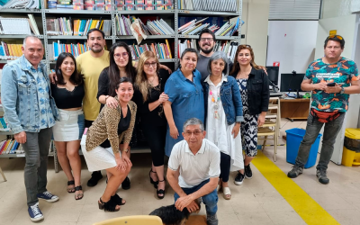 Equipo directivo y funcionarios despiden con cariño a nuestra inspectora Daniza Stipinovic