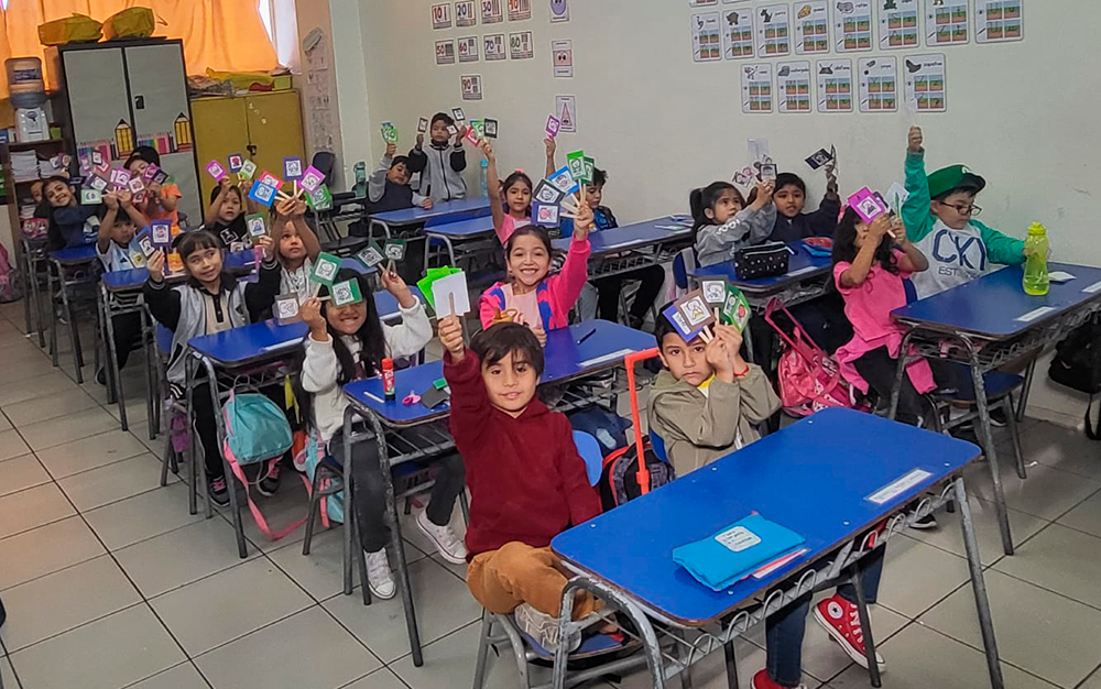 Clases del Programa de Desarrollo Socioemocional en nuestros 1° Básicos