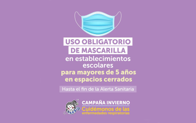 Uso obligatorio de mascarilla en nuestro Colegio Bulnes