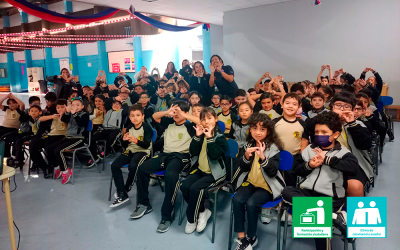 Taller de SENDA sobre Lengua de Señas para nuestros estudiantes de 2° Básico