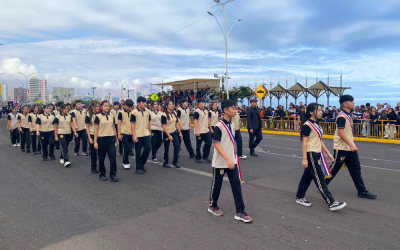 Colegio Bulnes fue parte del Desfile de las Glorias Navales de Iquique