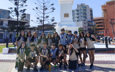 ¡Primer Lugar en la posta Héroes de Iquique!