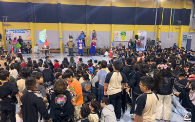 Estudiantes fueron celebrados por la comunidad educativa