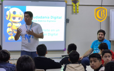 Estudiantes de 6° básico participaron en taller de Ciudadanía Digital