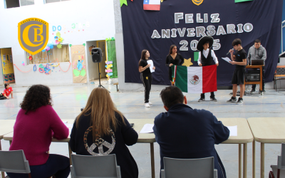 Comunidad educativa del Colegio Bulnes celebró su aniversario n° 7