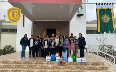 Estudiantes de 6° básico realizaron campaña solidaria en apoyo a comedor social