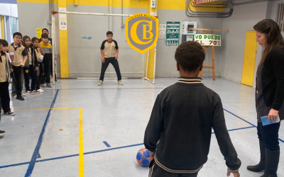 Estudiantes de 5°A realizaron proyecto solidario con recreo entretenido para 3° y 4° básicos