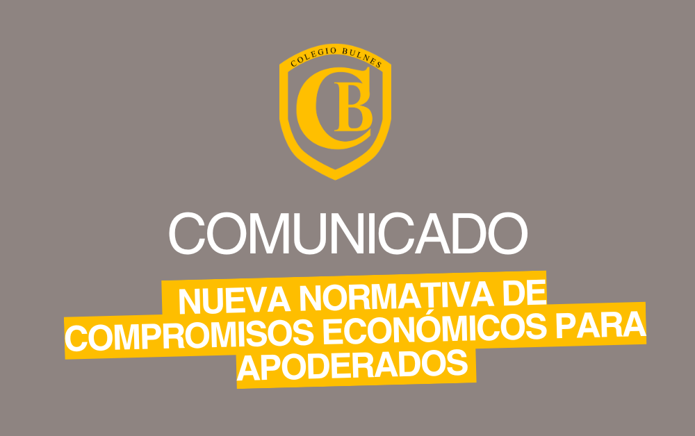 Colegio Bulnes informa sobre nueva normativa de compromisos económicos para apoderados