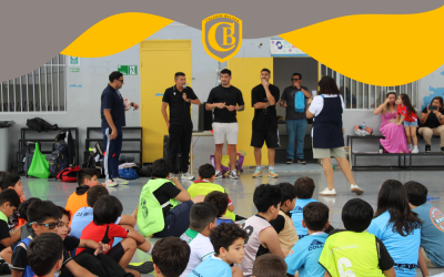 Colegio Bulnes realiza cierre de Talleres Extraescolares 2025 con visita de jugadores de Deportes Iquique