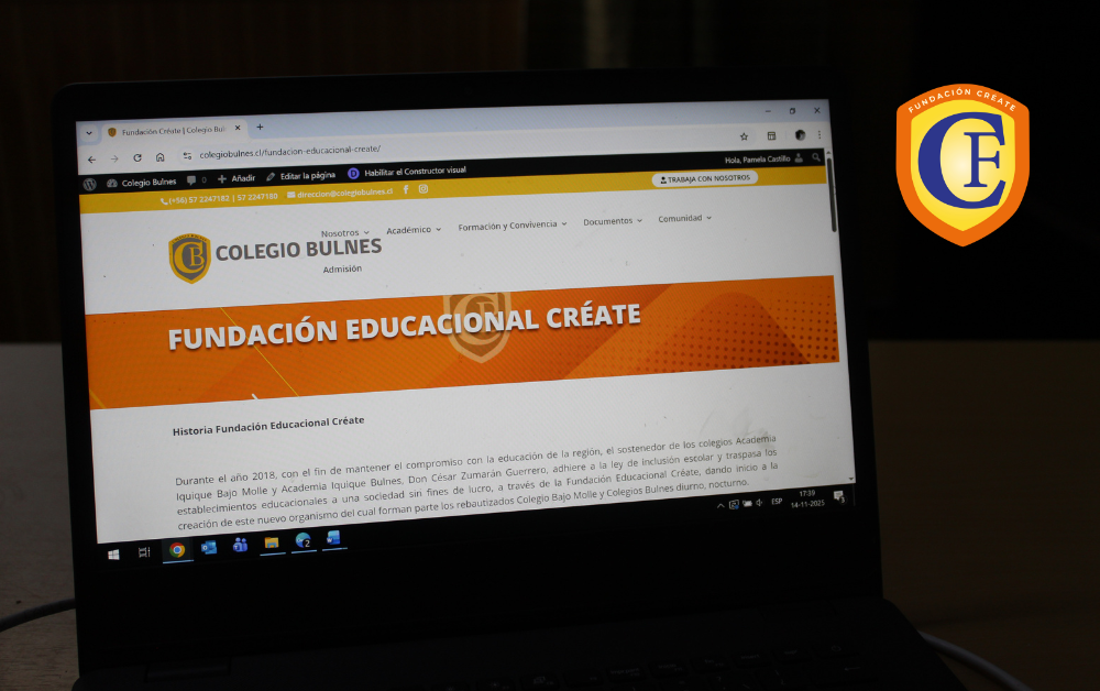 Fundación Educacional Créate implementó plataformas digitales para optimizar la gestión escolar