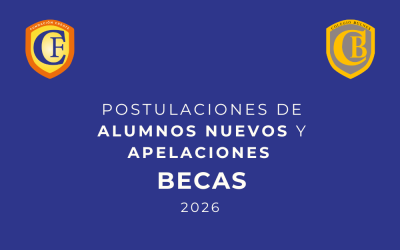 Comunicado: Postulaciones a becas para alumnos nuevos y apelaciones año 2026