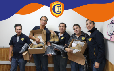 Funcionarios de aseo y mantención del Colegio Bulnes reciben implementación de seguridad laboral