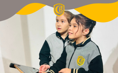 Estudiantes de 2° Básico A participaron en la inauguración de la exposición interactiva “El Despertar de los Sentidos”
