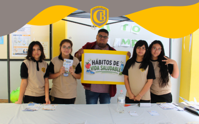 Centro de Alumnos participa en stand de promoción de hábitos de vida saludable